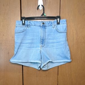 Wrangler light blue shorts